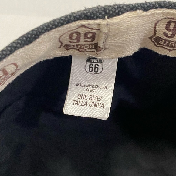 Route 66 Embellished Hat, Mod, Retro, 70’s, Mob Wife, Bike core. Festival. OS - Picture 6 of 6